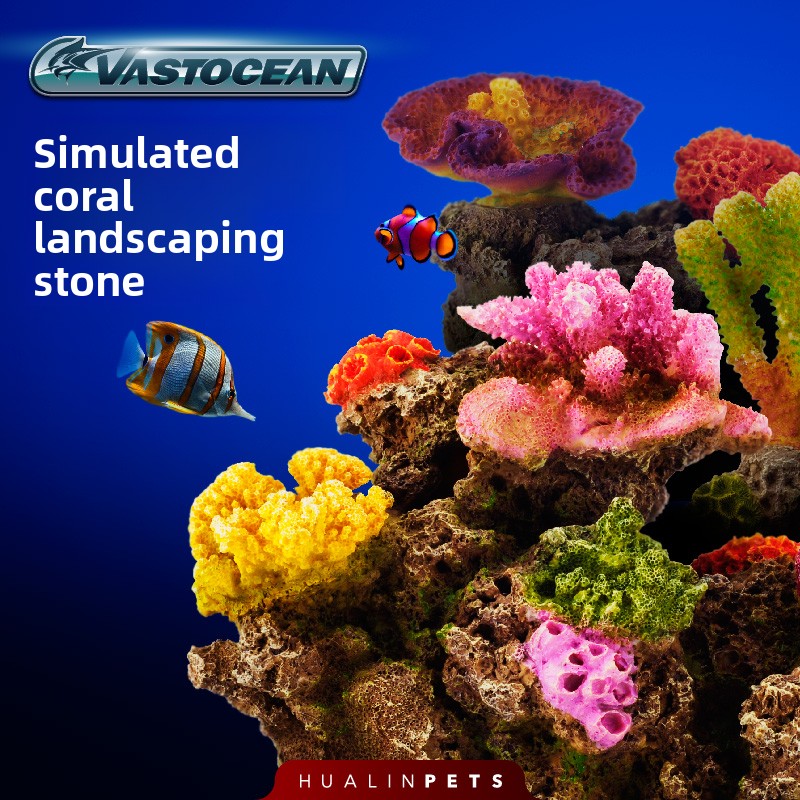 Aquarium Marine Rock - Vastocean Realistyczny Ekosystem Rafa - Sztuczne