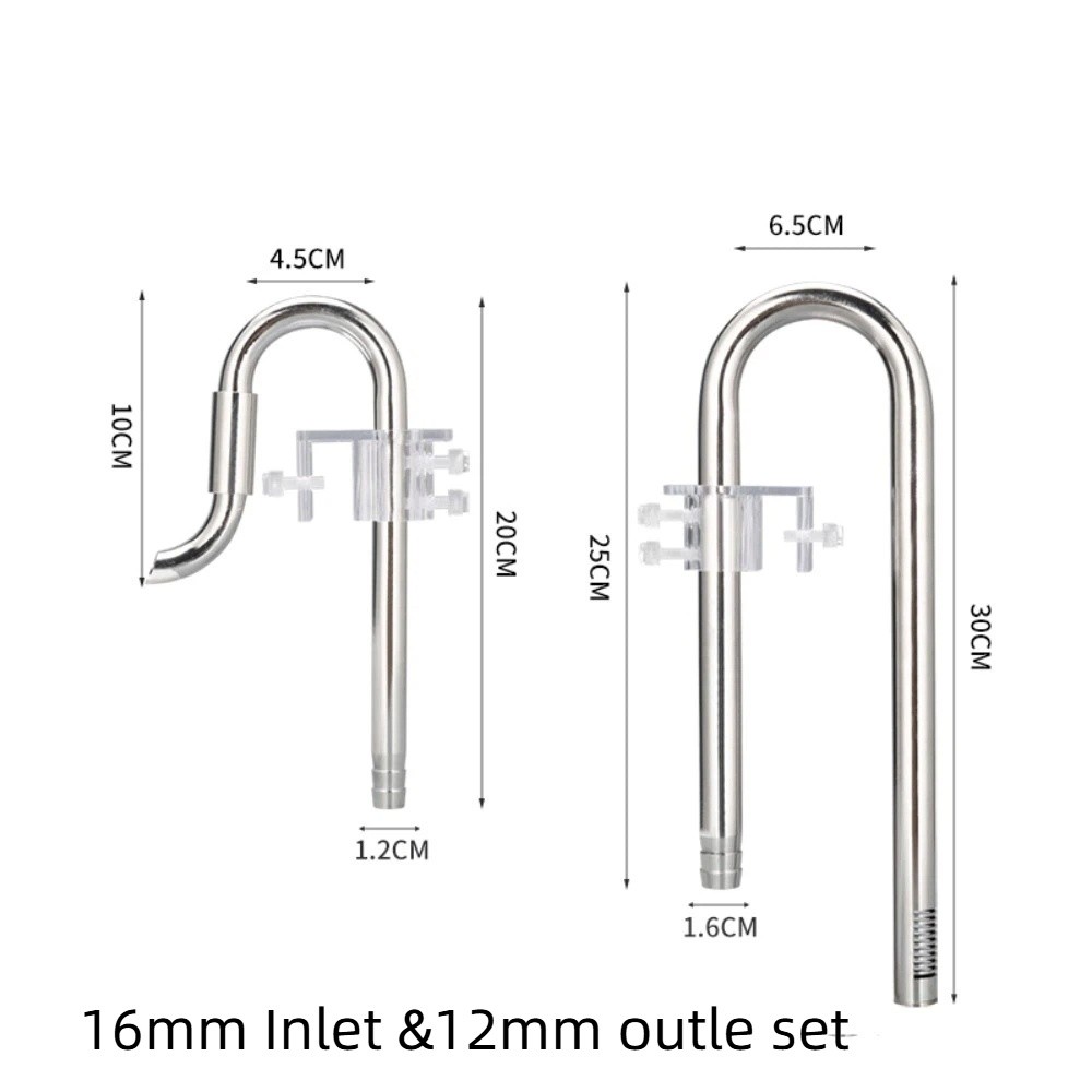 Marine Aquarium Uv Filter - Rura wlotowa i wylotowa odporna na