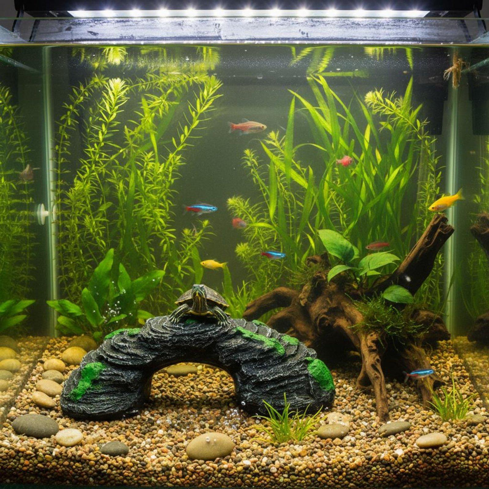 Platforma do akwarium z żywicy – Aquarium Marine Rock recenzja i cena