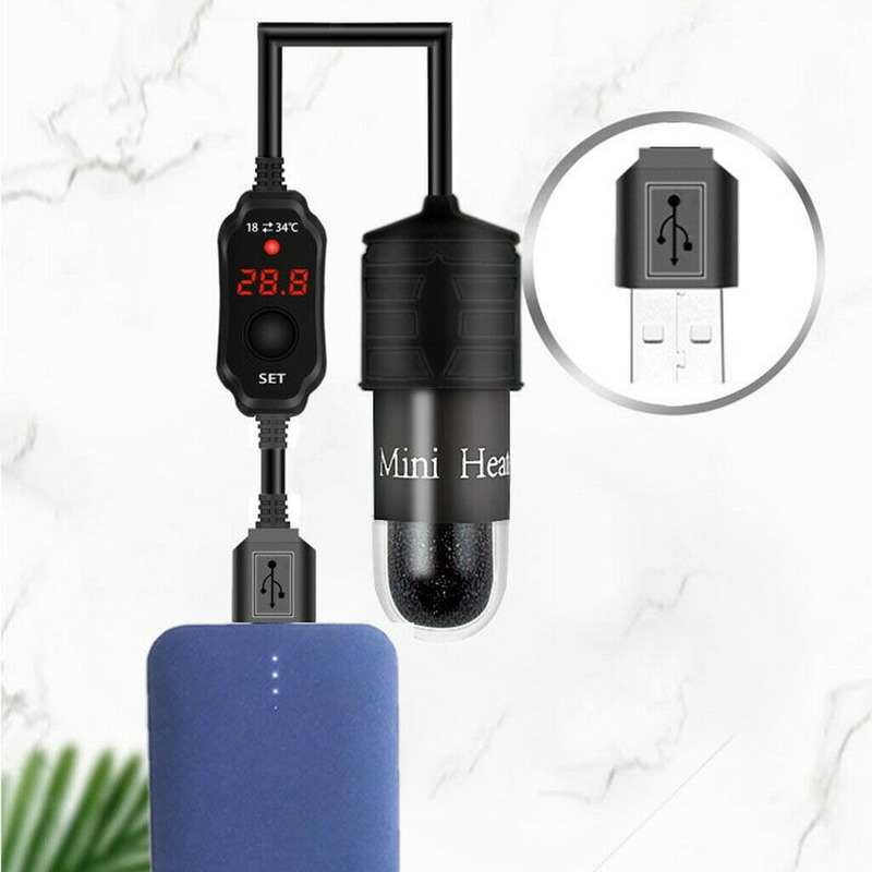 Mini akwarium podgrzewacz USB  – Marine Aquarium Nano recenzja i cena