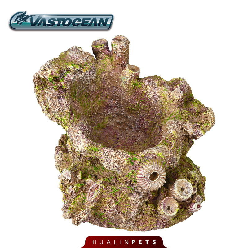 Sztuczna jaskinia z anemonami  – Aquarium Marine Rock recenzja i cena