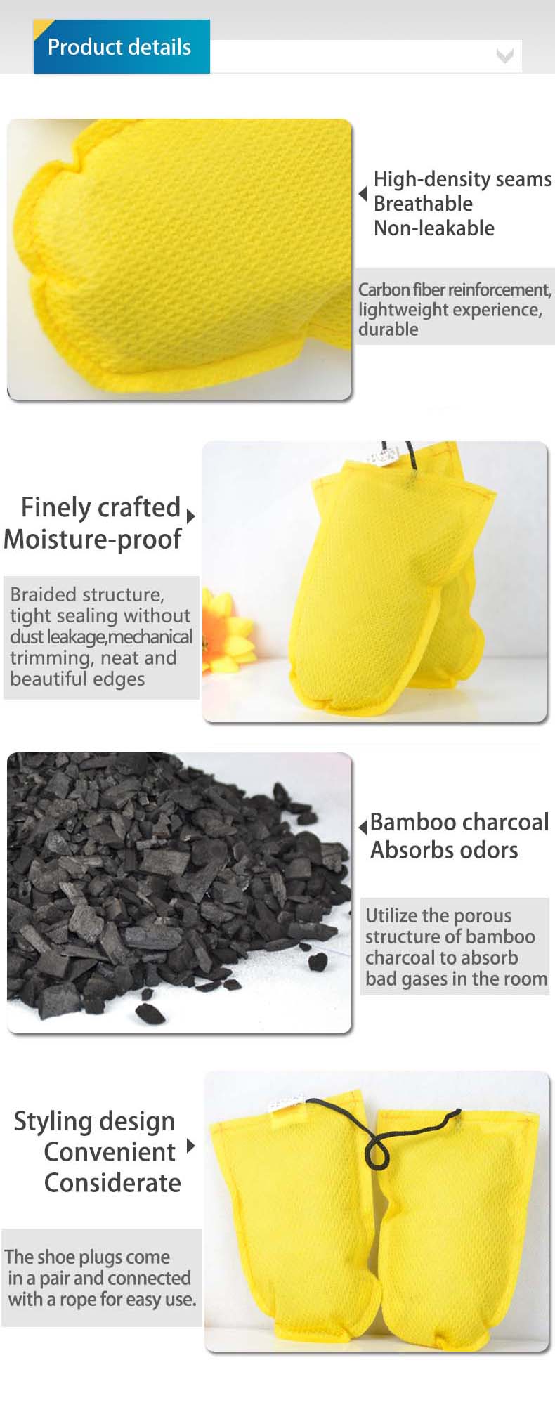 Wkładki do butów z węglem bamb – Activated Carbon Bag recenzja i cena