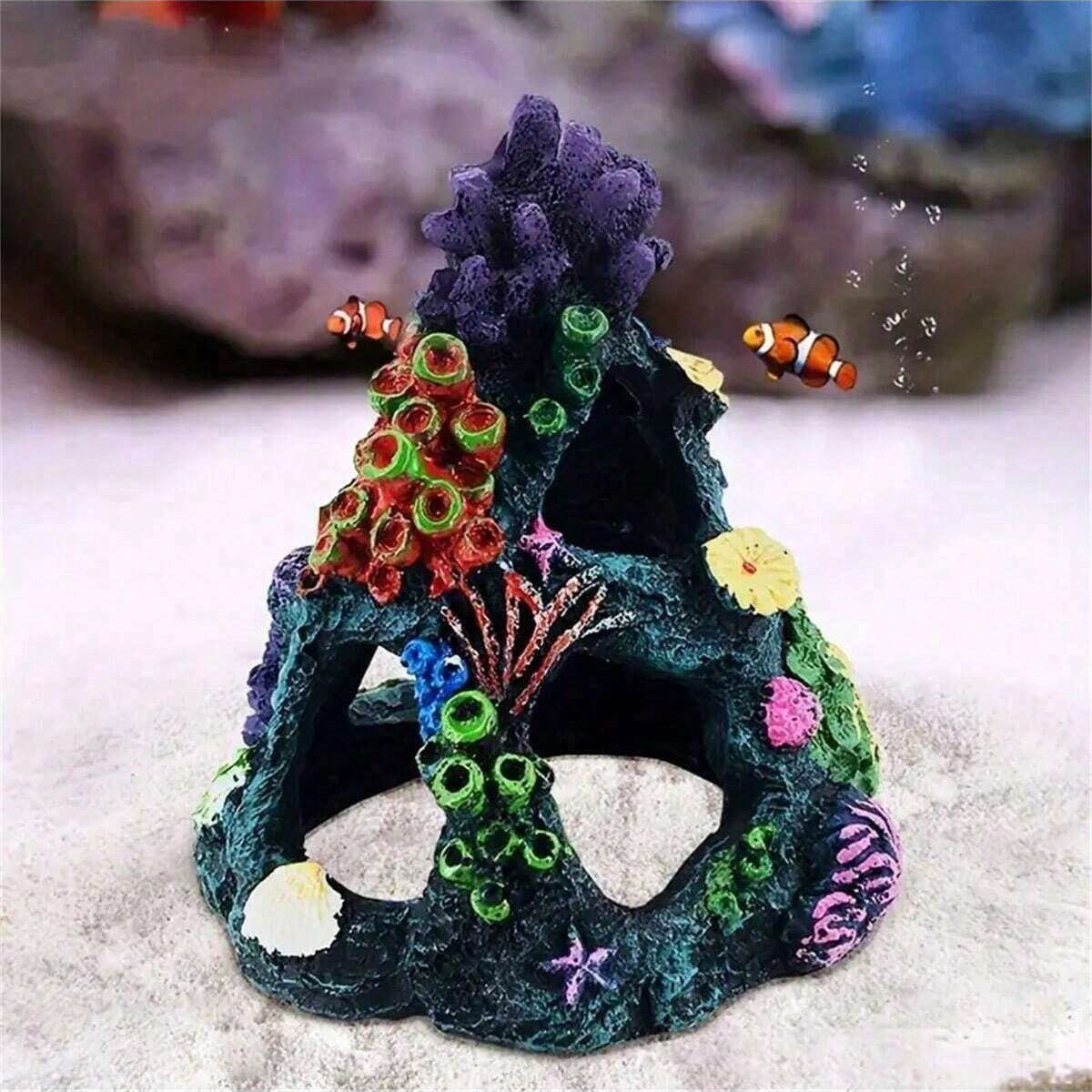 1 szt. Ozdoba do akwarium w st – Aquarium Marine Rock recenzja i cena