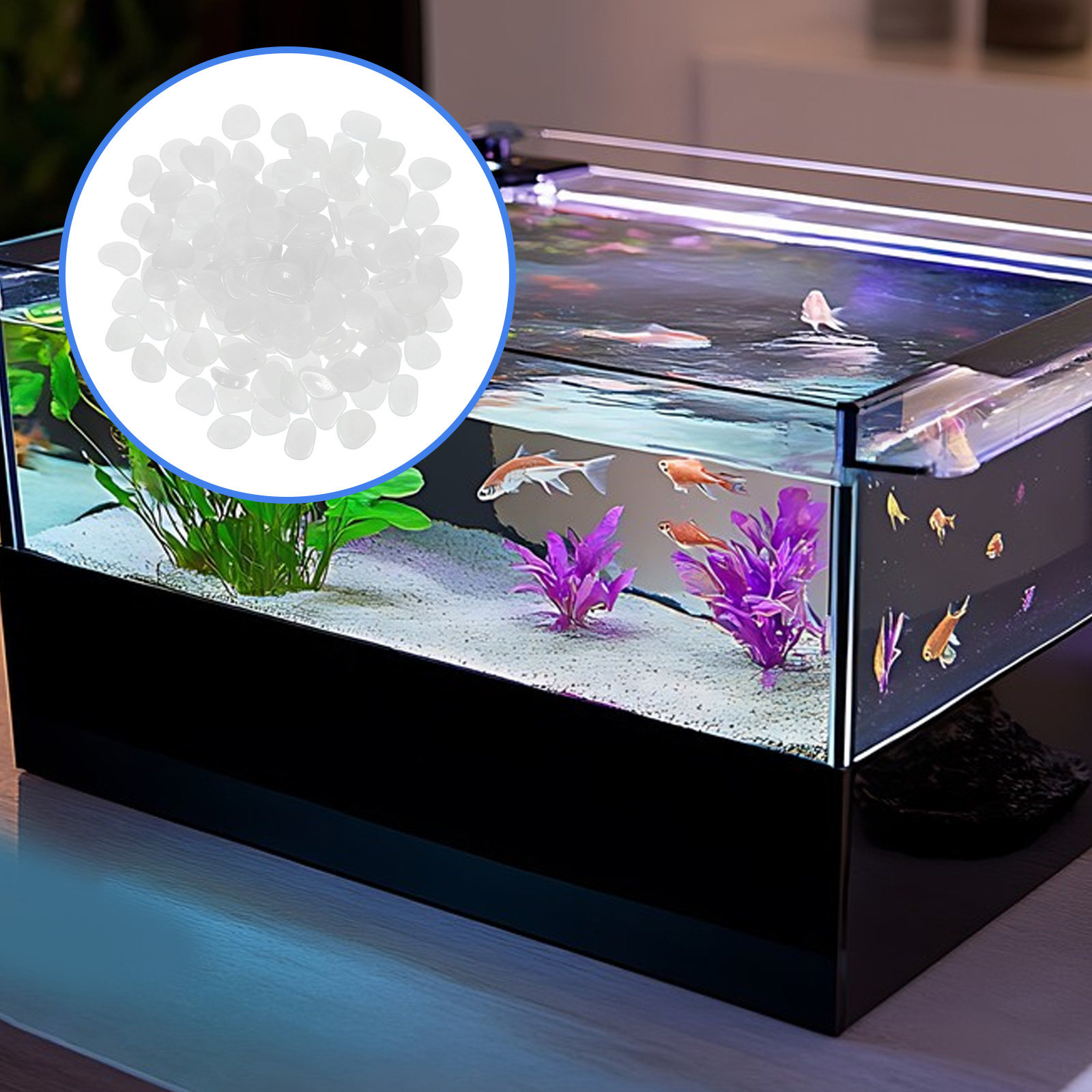 200 sztuk świecących kamieni d – Aquarium Marine Rock recenzja i cena