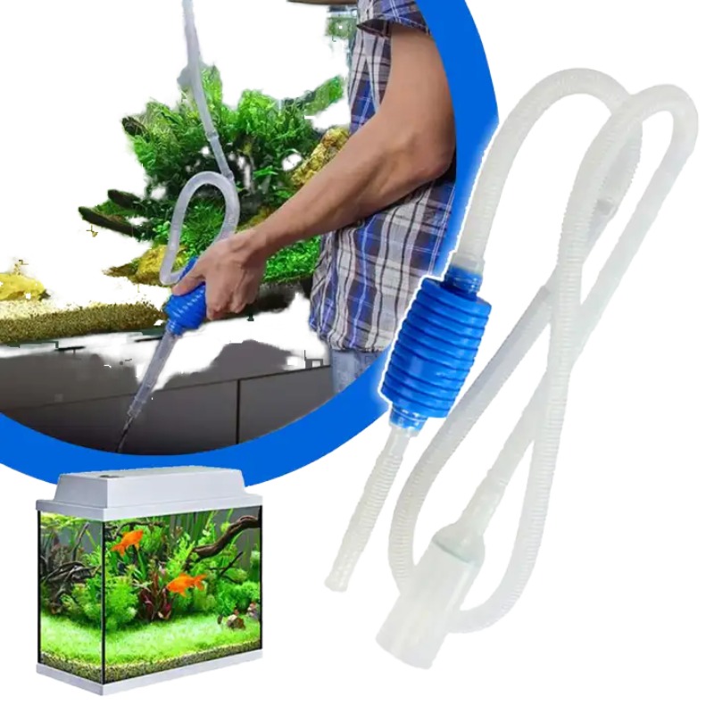 Syfon do akwarium 1,4 m, rura  – Marine Aquarium Vacuum recenzja i cena