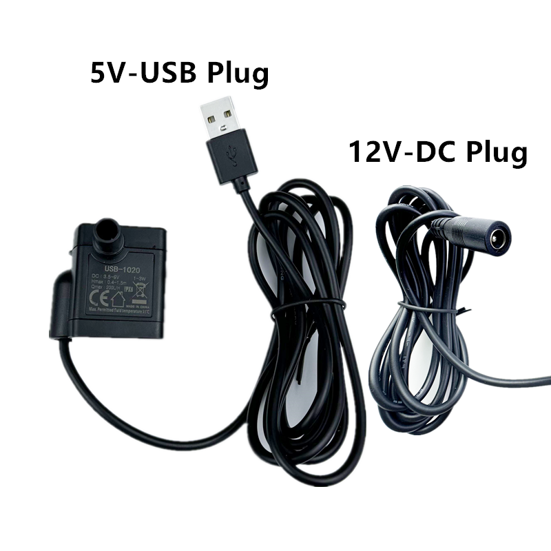 1 SZT. Pompa wodna 5V Wtyk USB – Marine Aquarium Nano recenzja i cena