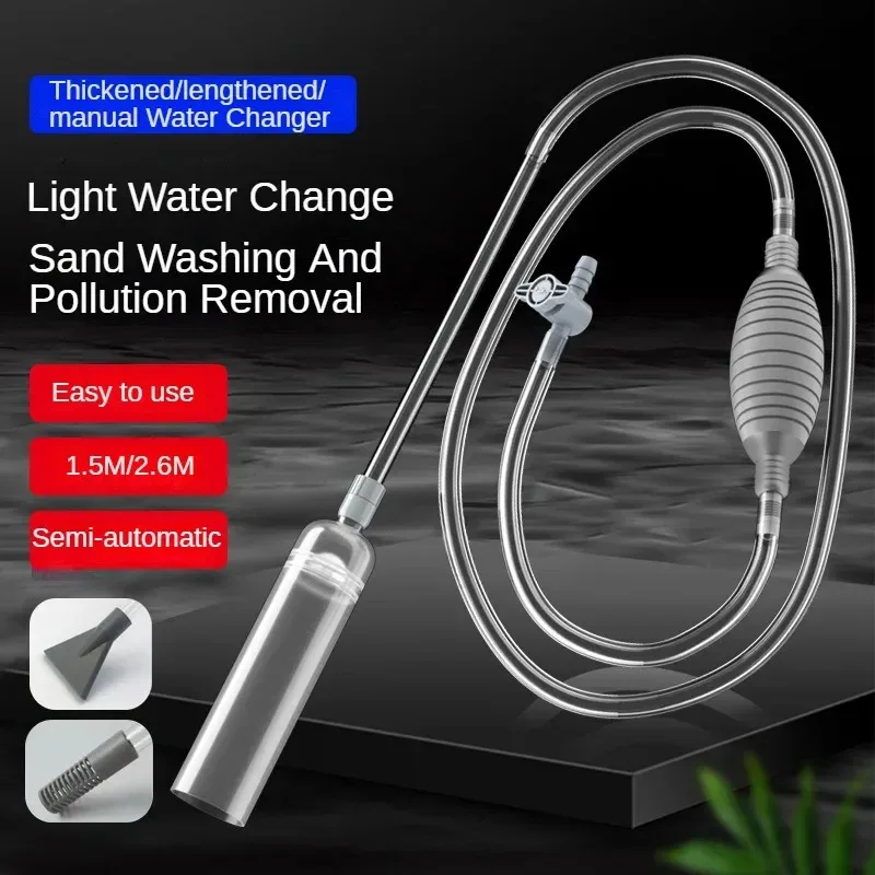 Ręczny syfon do akwarium, odku – Marine Aquarium Vacuum recenzja i cena